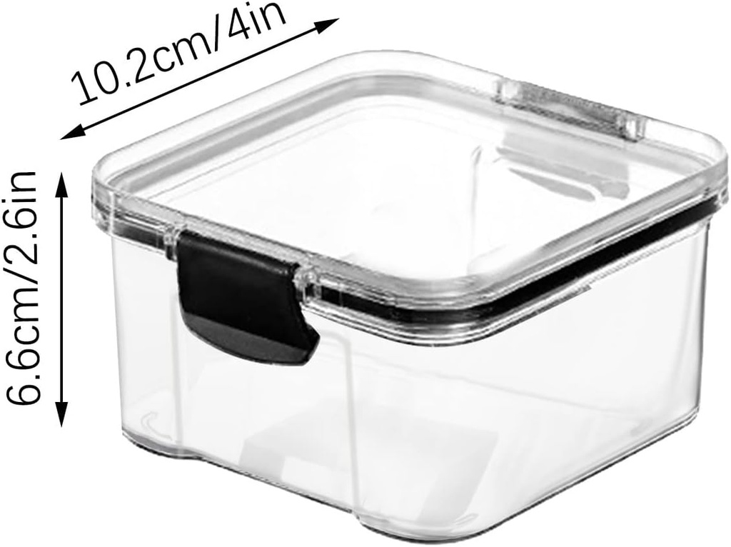 Food Storage Container Plastic Stackable 460ML