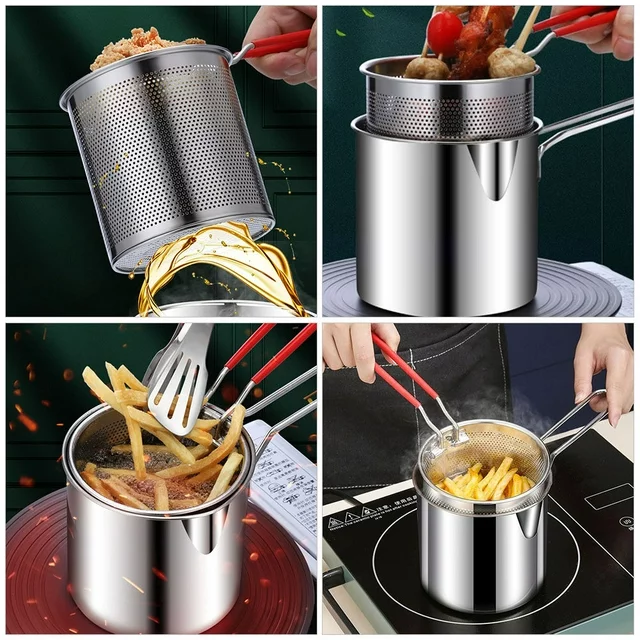 Fry Basket with Pot