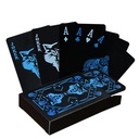 Playing Cards Plastic Blue Wolf